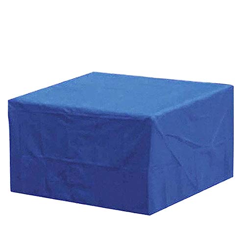 Juego de fundas cuadradas para muebles de exterior, impermeables, de 100 x 100 x 31 pulgadas, hechas de tela Oxford 420D resistente, protección UV, resistente a la intemperie