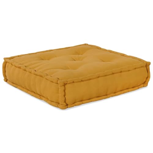 Sofá Modular de Tela Amarillo 70x70x54 para aprovechar pisos pequeños 6
