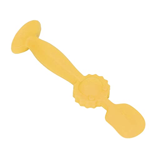 Baby Butt Cream Applicator Soft Silicone Skin Friendly for Baby Butt Cream Spatula Brushclean Application Without Dirty Handswith Suction Base (Yellow)
