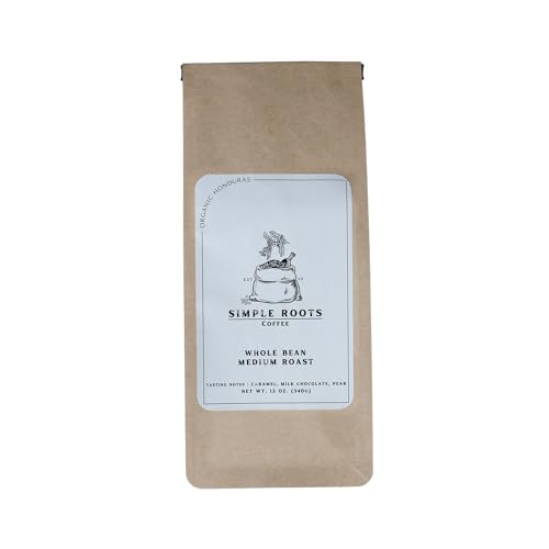 Café Orgánico en Grano Honduras, Tueste Medio, 12 Onzas
