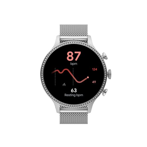 Image of Fossil Gen 6 Smartwatch Digital Black Dial Women's Watch-FTW6083