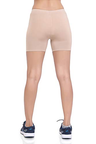 Image of Women's Solid Inner & Outer Wear Active Hot Shorts