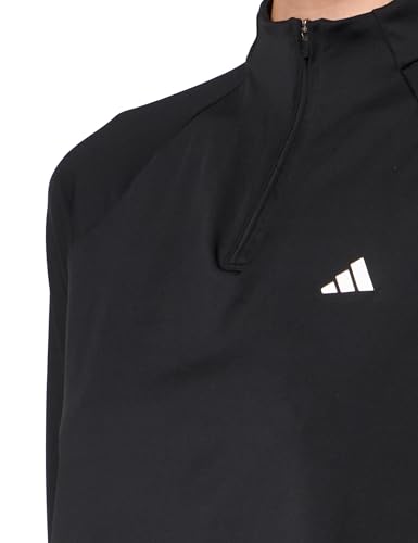 adidas Women's Train Essentials Quarter-Zip Cover Up Sweatshirt3