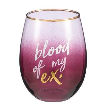 Grasslands Road "Blood Of My Ex" Stemless Glass