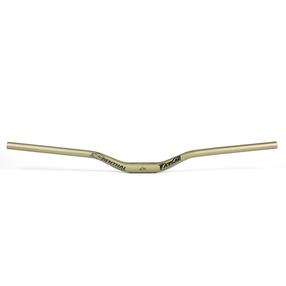 Renthal V3 Fatbar Riser Guidon 31,8 mm, 800 x 40 mm, 7°/5°, doré, M178-02-007-01