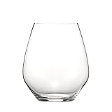 Spiegelau Authentis Casual Burgundy Stemless Tumblers, Set of 4 in Gift Tube