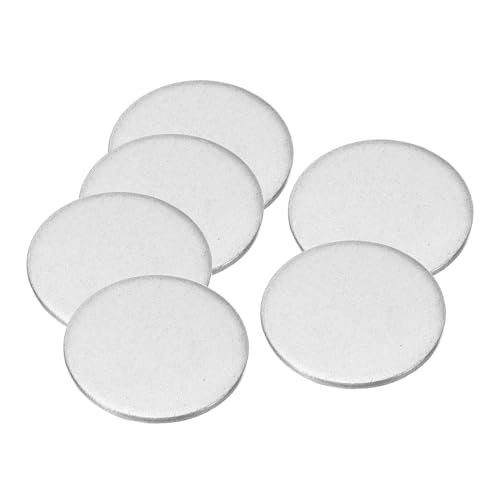 Disques ronds en acier 24mm de finition nette pour gravure et bijoux