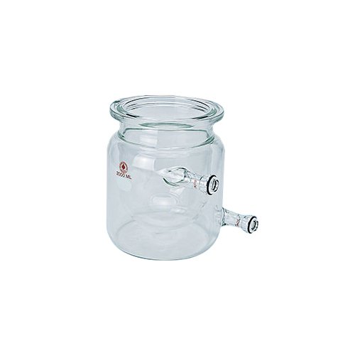 ACE GLASS 651902 Series Jacketed Reaction Flask with Round Bottom, 168