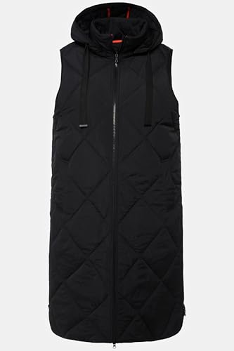 Ulla Popken Damen große Größen Übergrößen Plus Size Long-Steppweste,...