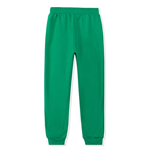 Image of Kid Nation Kids Unisex Soft Brushed Fleece Casual Pull On Jogger Sweatpants with Pockets for Boys or Girls