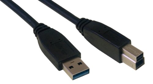 MCL Samar MC923AB-3M/N Cordon USB 3.0 type A / B mâle 3m Noir