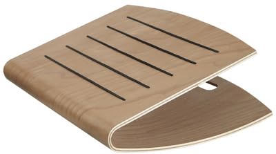ALBA Fußstütze MHFEET, aus Buchenholz, Natural rutschfeste Oberfläche, integrierter Handgriff, 1 Stück (MHFEET) Marque
