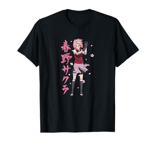 Naruto Shippuden Sakura Cherry Blossoms Anime Maglietta