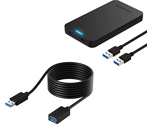 Caja externa SATA a USB 3.0 para disco 2.5 pulgadas miniatura 1