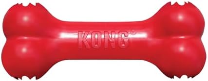 KONG Goodie Bone - Hueso clásico y Duradero de Caucho Natural par...