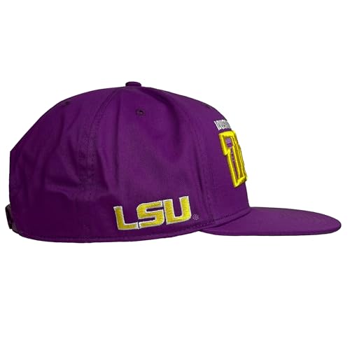Gorra snapback ajustable de 6 paneles con visera plana miniatura 5