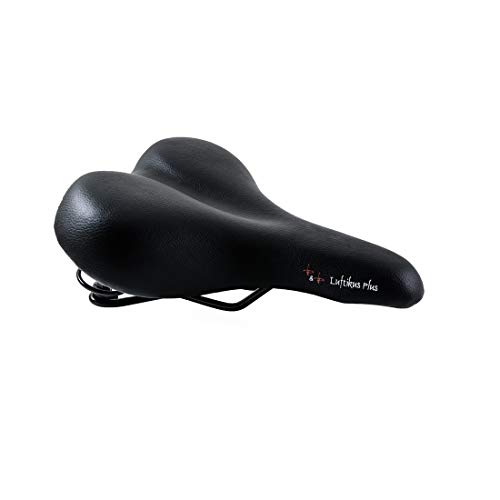 Selle de vélo P&P pro cycling Luftikus Plus noir au design ergonomique haut de gamme