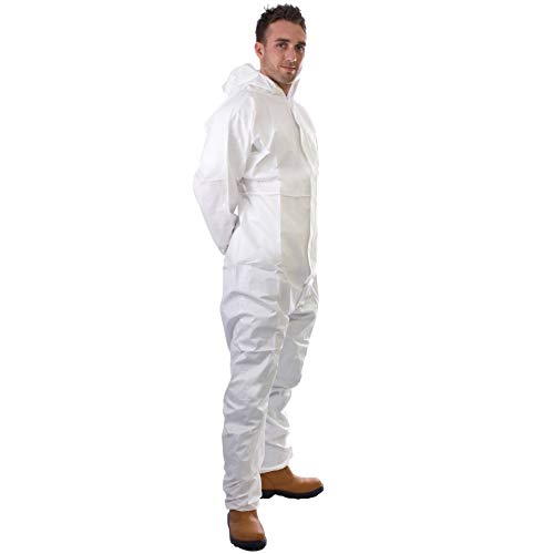 Supertouch Supertex SMS Coverall Type 5/6 Protection Medium White Ref 17602 147050