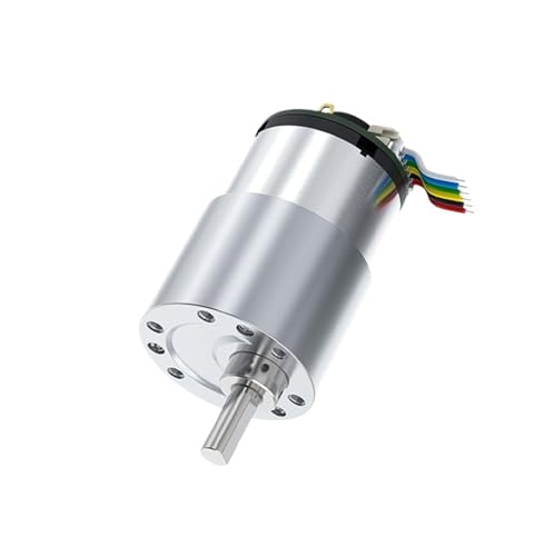 Motor reductor JGB37-520 de CC 6V y 265 rpm con codificador integrado