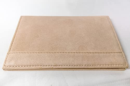 身体障害者手帳カバー (ベージュ（薄）)／国産高級人工皮革製のサムネイル