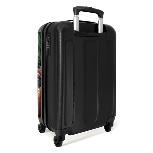 NoBoringSuitcases.com Kinder-Reisekoffer-Trolley 55x40x20 cm (Schildkröte - Blau)