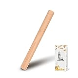 rodillo cocina infantil 🍜【Instrucciones de Mantenimiento】A la primera vez de utilización, por favor limpie el rodillo de madera con un paño húmedo y lubríquelo con aceite comestible. Al absorber el aceite el rodillo de madera, repita la lubricación varias veces. Después de eso, solo se requiere la lubricación de aceite en el rodillo una vez a cada mes.