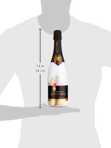 Arthur Metz - Cremant d’Alsace Brut Prestige, Méthode Traditionnelle (1 x 0.75 l) (Packung mit 6)