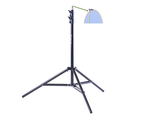 Flashpoint Backdrop and Reflector Holder Clip with 7' Light Stand Kit