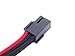 Silverstone Tek Sleeved Extension Power Supply Cable with 1 x 6-Pin to PCI-E 6-Pin Connector (PP07-IDE6BR)