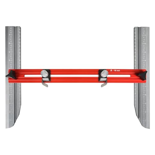 HYHACYH 2025 Stair Measuring Tool – Upgraded Stair Tread Template Jig for Precise Stair, Riser, and Shelf Layouts – Perfect for DIY & Professional Use