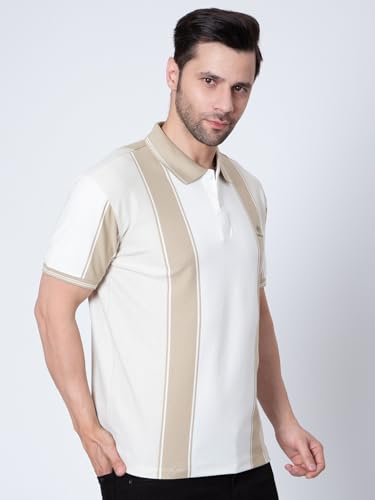 Image of SPARKY Men's Cotton Solid Polo Tshirt Half Sleeves