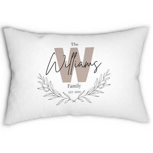 Almohada de terciopelo 12x20 pulgadas personalizada miniatura 3