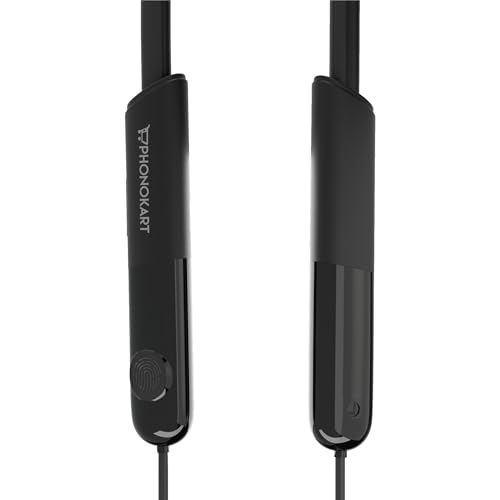 Image of Phonokart Tribe 2.0 Neckband Bluetooth Earphones - Bluetooth 5.3 | 300mAh Battery | 40H Playtime | Magnetic Control | Type-C Fast Charging | Touch Control Wireless Earbuds