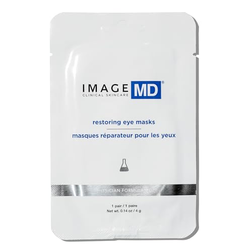 IMAGE Skincare IMAGE MD Restoring Eye Masks Hydrating Hydro-Gel Under Eye Masks Visibly Firms and Hydrates with Triple Hyaluronic Acid 1 pair