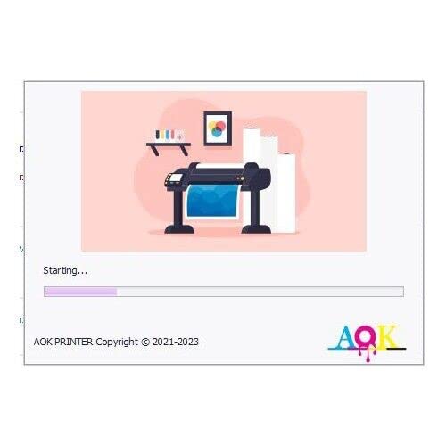 AOK Roll to Roll Software For DTF printer L805 L1800 for acroRip 9.03