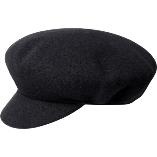 Kangol Wool Big Apple Cap Béret Mixte en Laine Haut de Gamme
