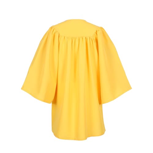 Image of Matte Kindergarten Preschool Graduation Gown and Cap Set with Year Tassel for Kids