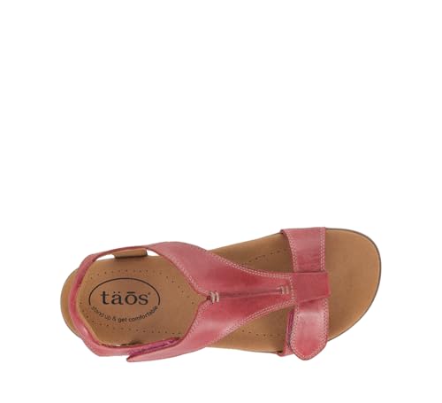 Image of Taos The Show Premium Leather Women's Sandal - Experience Everyday Style, Comfort, Arch Support, Cooling Gel Padding and an Adjustable Fit for Exceptional Walking Comfort