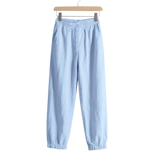 Mens Casual Pants Breathable Lightweight Loose Fit Athletic Trousers 682