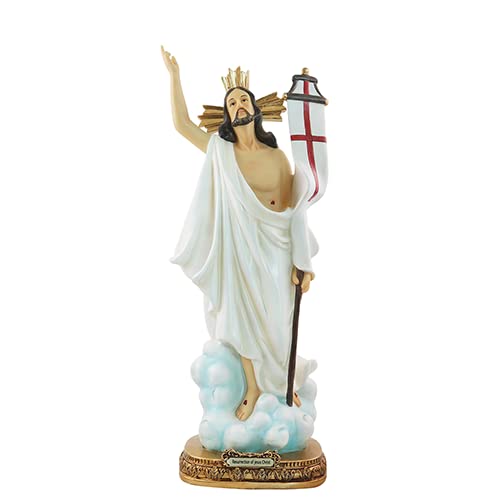 Estatua resurrección de Jesús de 12 pulgadas
