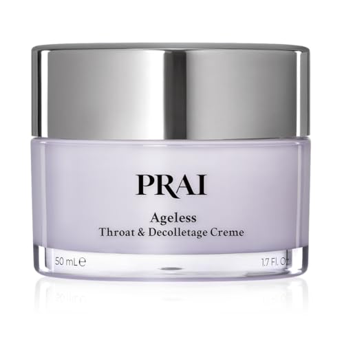 PRAI Neck Creme for Tightening & Firming Beauty | Neck Firming Cream That Boosts Elasticity | Cruelty & Paraben-Free Vegan Neck Tightening Cream | Neck and Chest Firming Cream With Hyaluronic Acid