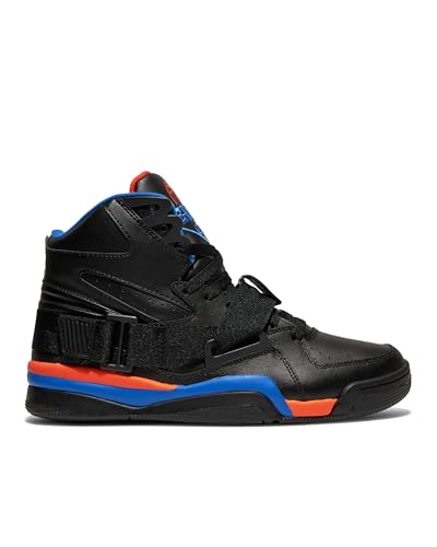 Ewing Patrick Athletics Concept OG Sneakers - Black/Blue/Orange - 1991-92 Playoff Edition, Lightweight EVA Midsole, Forefoot Lockdown Strap