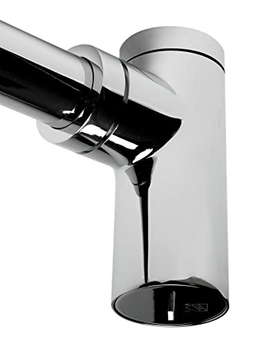 Alfi Brand Ab9005-Pc P-Trap, Polished Chrome, 12.6"L X 2.75"W X 4.9"H #TOP4