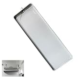 Abtropfschale für Klimaanlage, verzinkter Metall-Kondensatsammler mit Rohr, tragbar und geeignet für Zentral- und Fenster-Wechselstromgeräte