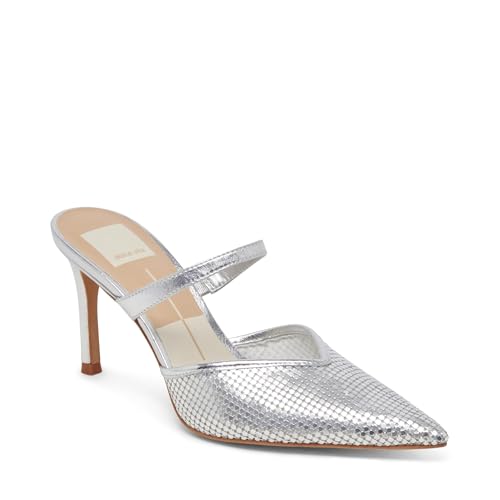 Dolce Vita Womens, Kanika MESH, Silver Metallic MESH, 7
