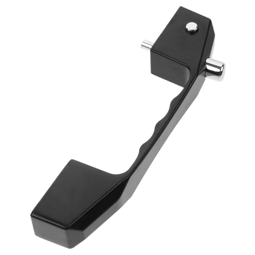 ORFOFE Maniglia Per Porta Armadio e Finestra in Vetro Nera Resistente e Durevole Maniglia Scorrevole Compatta Con Installazione Facile Per Porte e Finestre Scorrevoli Interne