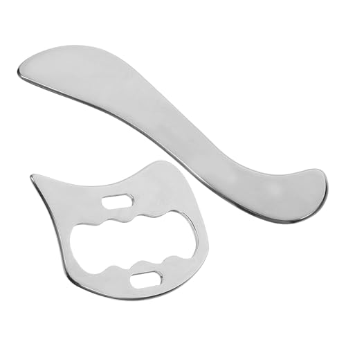 Outil de massage à gratter en acier inoxydable pour soin de la peau et massage fascia