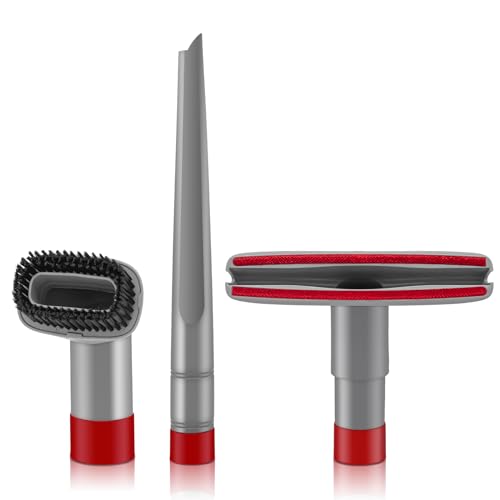 3 Pack Brush Crevice Tool Dust Brush Attachments Replacement for Shark Navigator Vacuum Cleaner NV500 NV501 NV560 NV502