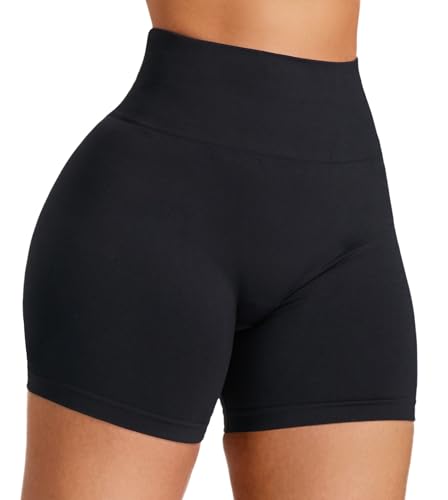 JOYSPELS Gym Shorts Women Workout Biker Shorts Scrunch Butt No Front Seam Running Athletic Yoga3