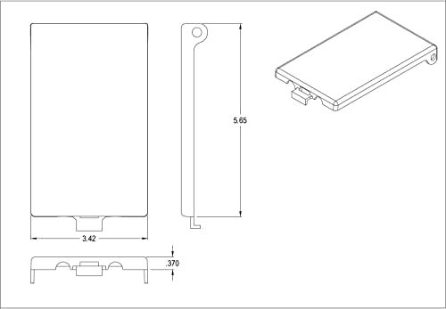 Imbaprice (3-Pack) Dbvc-1 Extra Duty Replacement In-Use Cover For Arlington Dbvr1C/Dbvs1C/Dbvm1C/60Vc 1-Gang (Vertical) In Box Electrical Outlet Box - Clear #TOP6